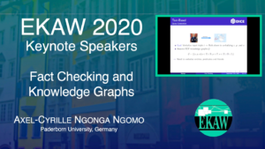 Fact Checking and Knowledge Graphs - Axel-Cyrille Ngonga Ngomo
