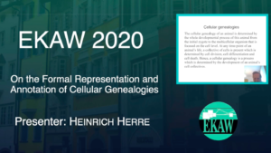 D1S2- On the Formal Representation and Annotation of Cellular Genealogies- Heinrich Herre
