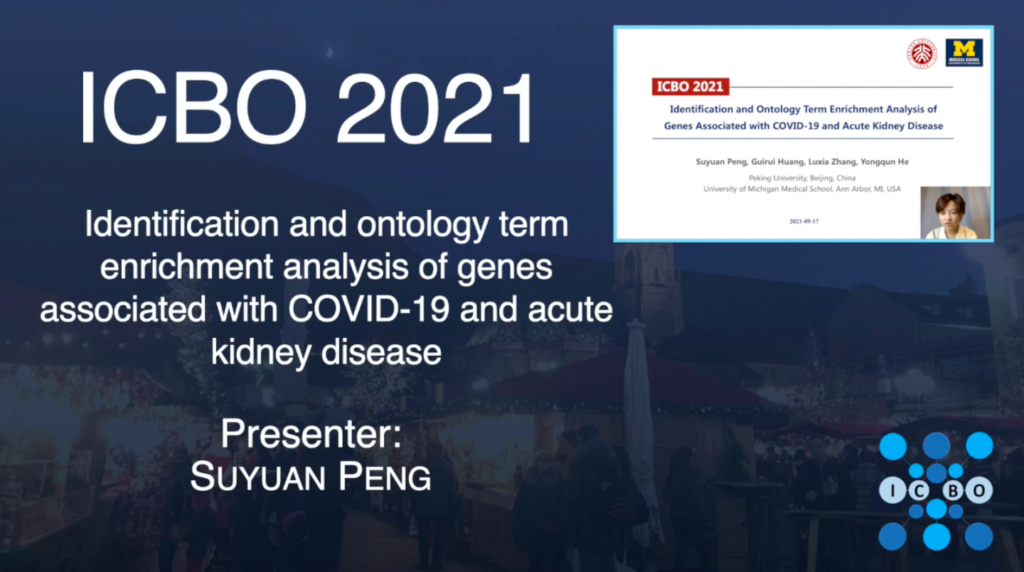 Identification and ontology term enrichment analysis of genes associated with COVID-19 and acute kidney disease – Suyuan Peng