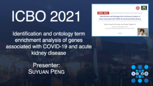 Identification and ontology term enrichment analysis of genes associated with COVID-19 and acute kidney disease - Suyuan Peng