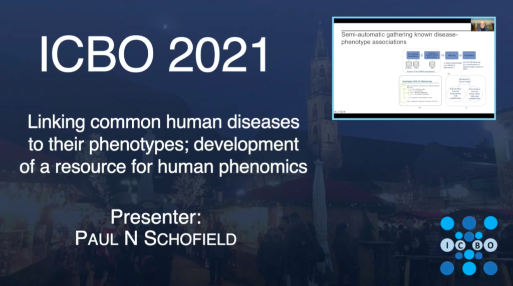 Linking common human diseases to their phenotypes; development of a resource for human phenomics – Paul N Schofield