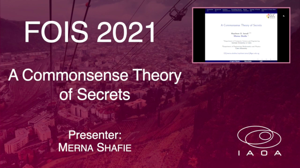 A Commonsense Theory of Secrets  - Merna Shafie