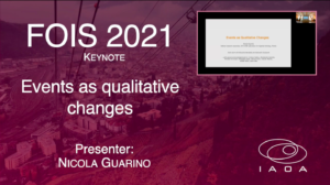 Events as qualitative changes - Nicola Guarino
