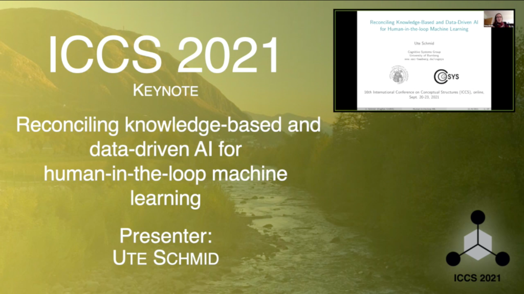 Reconciling knowledge-based and data-driven AI for human-in-the-loop machine learning – Ute Schmid