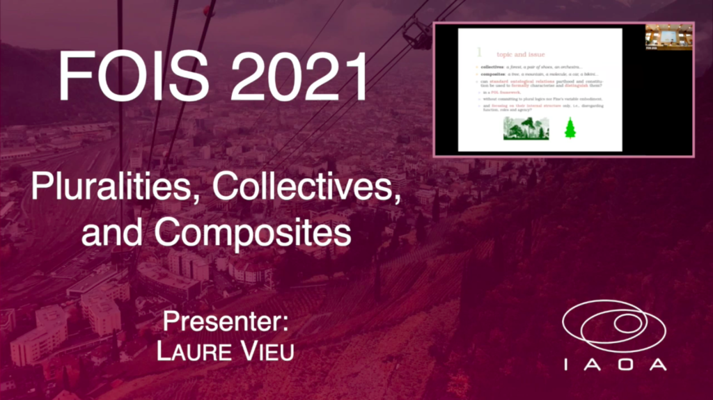 Pluralities, Collectives, and Composites – Laure Vieu