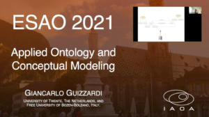 Applied Ontology and Conceptual Modeling - Giancarlo Guizzardi